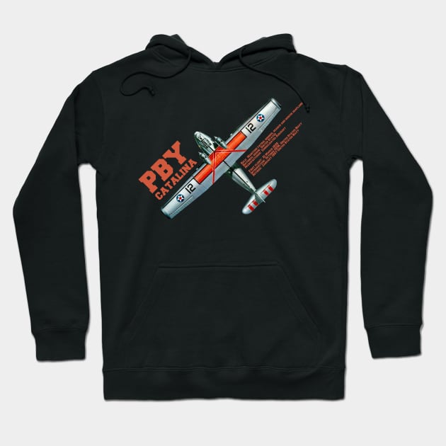 PBY Catalina | WW2 Plane Hoodie by Distant War